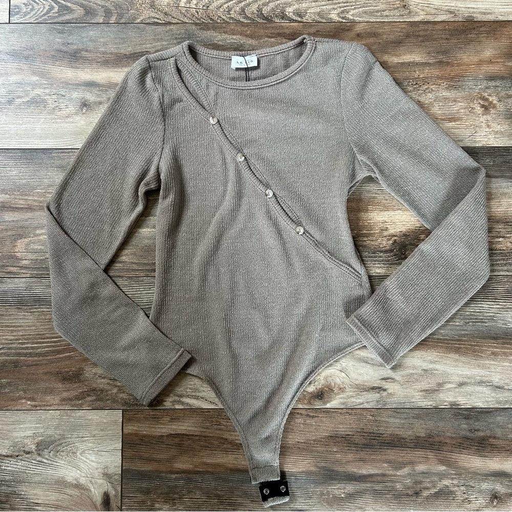 Dusty Olive Long Sleeve Body Suit